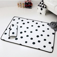 비비엔다 사계절용 논슬립 3D에어매쉬 아기쿨매트 + 에어필로우세트, 스윗버블화이트