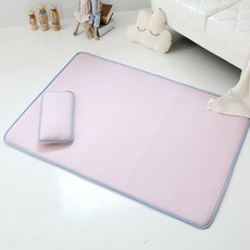 비비엔다 사계절용 논슬립 3D에어매쉬 아기쿨매트, 러브미, 1개