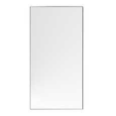 Woodwell 壁掛式普及型鏡子 300 x 600 mm, 胡桃木色