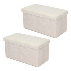 까사마루 쁘띠 스툴 벤치 2p, 베이지