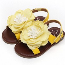 Bimbo Bimba 女童花朵裝飾涼鞋