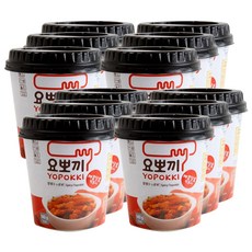 YOPOKKI 杯裝即食辣炒年糕, 140g, 12入