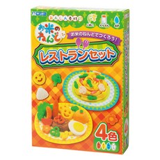 긴초 레스토랑 세트 쌀점토, 혼합 색상, 1개