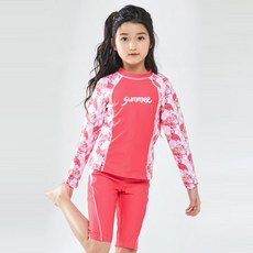 ST.HOLIDAY 女童四件式 ST717 防曬泳衣套裝