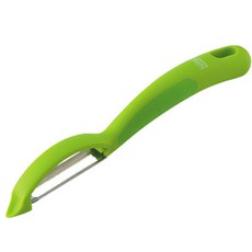 KUHN RIKON 瑞康屋 Piranha 直式削皮刀, 綠色, 1個