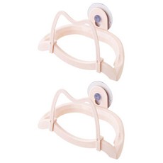 아울리빙 냄비 뚜껑 걸이, 화이트, 2개