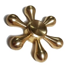 도밍고 피젯스피너 DMG-25 물방울, 골드, 1개