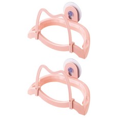 아울리빙 냄비 뚜껑 걸이, 핑크, 2개