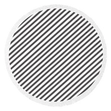 미모사 테히시안 문 원형 비치타월, 윈드워드, 1개