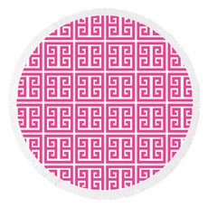 미모사 테히시안 문 원형 비치타월, 파로스, 1개