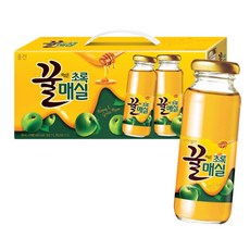 웅진 꿀먹은 초록매실 음료, 180ml, 12개