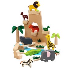 브알라 사파리 블록 S558, 혼합 색상, 1개