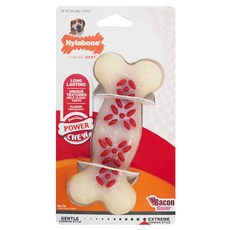 Nylabone Durachu 16kg以下突出培根味狗狗玩具, 混色, 1個