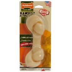 나일라본 듀라츄 매듭모양 치킨맛 강아지 장난감 23kg 이하, 1개