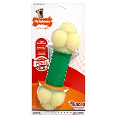 Nylabone Durachu 雙動咀嚼狗玩具 23 公斤以上, 混色, 1個