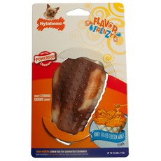 나일라본 맛충만 꿀바른 닭날개맛 강아지 장난감 7kg 이하, 혼합 색상, 1개