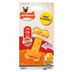 나일라본 듀라츄 치즈 치즈맛 강아지 장난감 7kg 이하, 혼합 색상, 1개