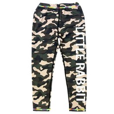 Little rabbit 孩童款迷彩內搭褲