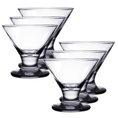 Dia Glass 帝國冰淇淋杯, 6個, 透明