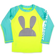 LITTLE RABBIT 童款衝浪防曬兔耳圖案長袖上衣