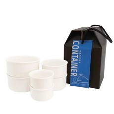 嬰兒韓國製迷你陶瓷餐具組, 單色, 大碗 2入+中碗 2入+小碗 2入