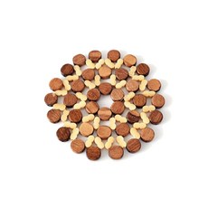 대나무 다용도 받침대 소, 혼합색상, 1개