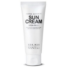 VANT36.5 SUPER DEFENCE男士防曬霜 SPF50+ PA+++, 50ml, 1條