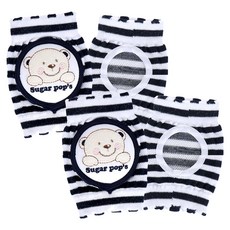 슈가팝스 쿨링 무릎보호대 2p 세트, 블랙, 2세트