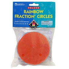 에듀카코리아 분수 학습기 교구 원형 1~1/12, 혼합 색상, 1개