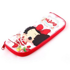 아이조움 뚱이 PVC 수저 케이스, 혼합 색상, 1개