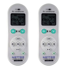 낫투 에어컨 리모컨, COMBO-2030, 2개