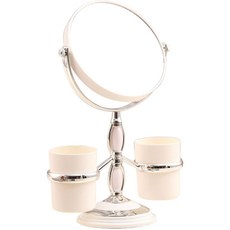 이코디 노블레스 수납 탁상 거울, 화이트