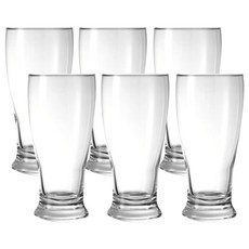 台灣玻璃PUB啤酒杯 500ml, 6入