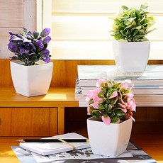 Tea's Trading三色方形花朵 3入, 混色