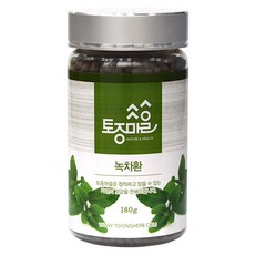 토종마을 녹차환, 180g, 1개