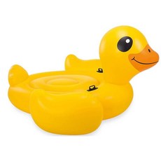 INTEX 鴨子造型坐式泳圈, 混色, 1個