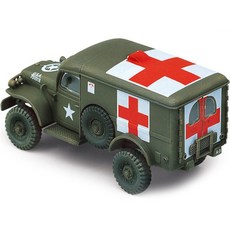 ACADEMY HOBBY MODEL KITS 1 : 72比例壓鑄道奇WC-54救護車 + 牽引車組 13403, 1組