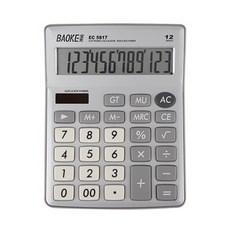 블루마토 계산기12 EC5817, 혼합 색상