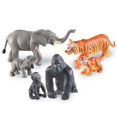 學習資源珍寶野生動物家庭 LER0839, 1套