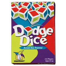 생각투자 닷지 다이스 게임, 혼합 색상, 1개