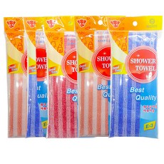 搓澡巾 3號 29*97cm, 隨機出貨, 5包