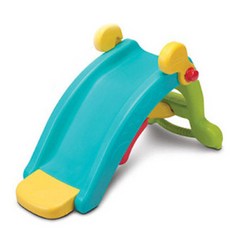 피셔프라이스 2in1 록킹 미끄럼틀, 혼합 색상, 1개