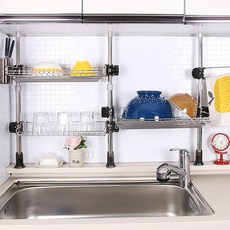 HAPPYHOME 韓國製造 支柱式水槽架 3層 400 + 水槽捲簾架6捲 綠色, 單一顏色, 1個