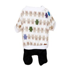 Gounmae 寵物狗連身衣 泰迪熊, 混合顏色