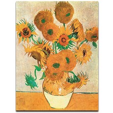 HANART 向日葵 梵谷 帆布畫