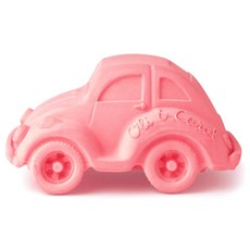 올리앤캐롤 칼리토 자동차 영유아 장난감&치발기, 노꼭지, 핑크