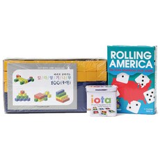 생각투자 수학 기능성 보드게임 패키지 세트, 혼합 색상, 1개