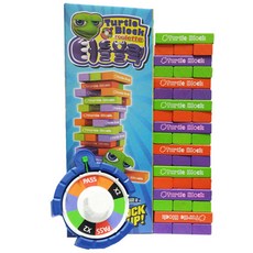 생각투자 터틀블록 쌓기게임, 혼합 색상, 1개