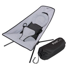 키드코 휴대용 유아 바운서, 그레이 + 블랙
