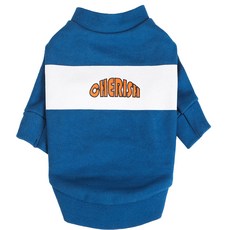 DASOM 狗狗文字圖案運動衣, 藍色